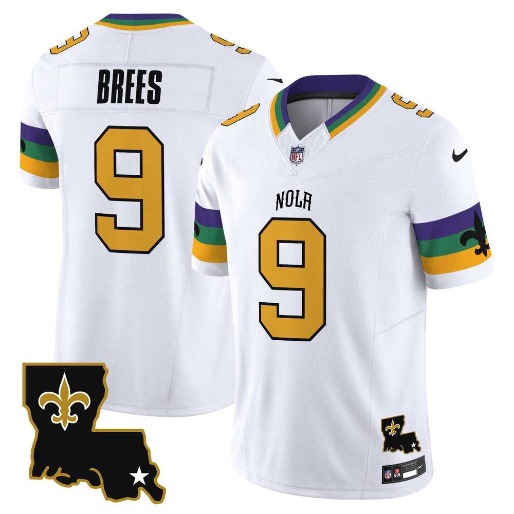 Men's New Orleans Saints #9 Drew Brees White 2024 F.U.S.E. Vapor Limited Stitched Jersey,We sell and wholesale Men's New Orleans Saints #9 Drew Brees White 2024 F.U.S.E. Vapor Limited Stitched Jersey on line form chian!